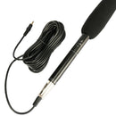 Wired Condenser Microphone with Mic Foam Cover and Cable for Camera Video