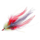 Trout Salmon Steelhead Fly Fishing Streamer Flies Saltwater Red with Hook