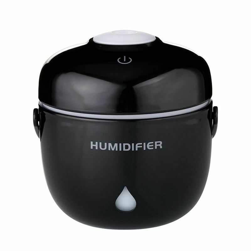 230ml Rice Cooker LED Glowing Air Aroma Humidifier ESSential Oil Diffuser A Y1G8