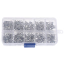 320X/Box 10 In 1 Terminals Non-Insulated Ring Fork U-type Brass Terminals kit OZ