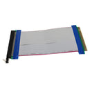 PCI Express 16x Riser Card Extension with Flexible Cable High Speed