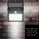 100 LED Solar Power Motion Sensor Wall Light Waterproof Garden Yard Safety Lamp