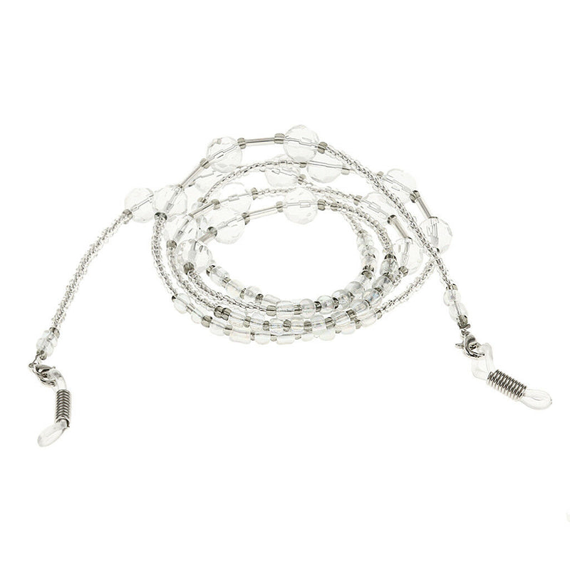 Glasses Strap Neck Cord Sunglasses Eyeglasses String Lanyard Holder Clear