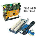 PCI-E To Dual PCI Riser Card Extender Desktop PCI Express Expansion Adapter A