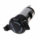 12V 120W Universal Car Boat Tractor Lighter Power Socket Outlet Plug 30cm