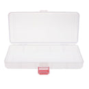 Rectangle Plastic Clear Box and Storage Case for Small Parts, Hardware and