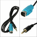 KCE-236B 3.5 mm Car Aux Cable Connection Line Audio Adapters Mini Jack Adap