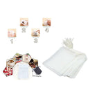 50pcs Empty String Teabags Loose Teabag Filter Paper Herb Drawstring 9x10cm
