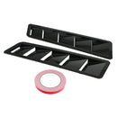 2 Pack 44x13cm Car Bonnet Engine Hood Vent Louver Cooling Panel Trim Universal