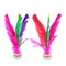 2pc China Jianzi Fancy Shuttlecock Fitness Entertainment For Physical ExercS Cy