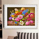 Flowers Diamond Painting Embroidery Full Drill DIY Cross Stitch Decor