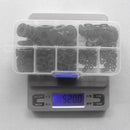 350pcs/box M2-M8 Nylon Plastic Insulation Washers Plumbing Leakproof Gasket