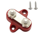 1/4'' DC 48V Battery Power & Ground Insulated Stainless Steel Stud Junction