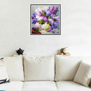 Lavender flower arranging 5D DIY diamond Painting flowers Cross Stitch diam
