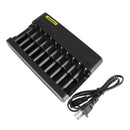 Skywolfeye US Plug Battery Charger Adapter for Li-ion 18650 16340 14500 Battery