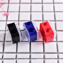 Precision Cosmetic Pencil 2 Holes Sharpener for Eyebrow Lip Liner Eyeliner HotLJ