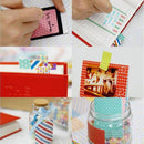 20X Cute Film Photo Book Tape Paper Diary Scrapbook Craft Home Decor Stickers MO