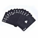 Waterproof Playing Card Home Game Black Poker Cards Waterproof Board Games T Hn