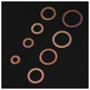 80pcs Copper Washers Assortment for Sump Plug Washers Gaskets,M6 M8 M10 M12