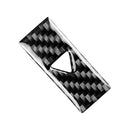 Real Carbon Fiber Center Control Warning Button Trim Fit For Mazda Cx-5 Cx5