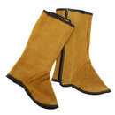 Artificial Leather Leg warmer Weld Heat insulation Protection Yellow