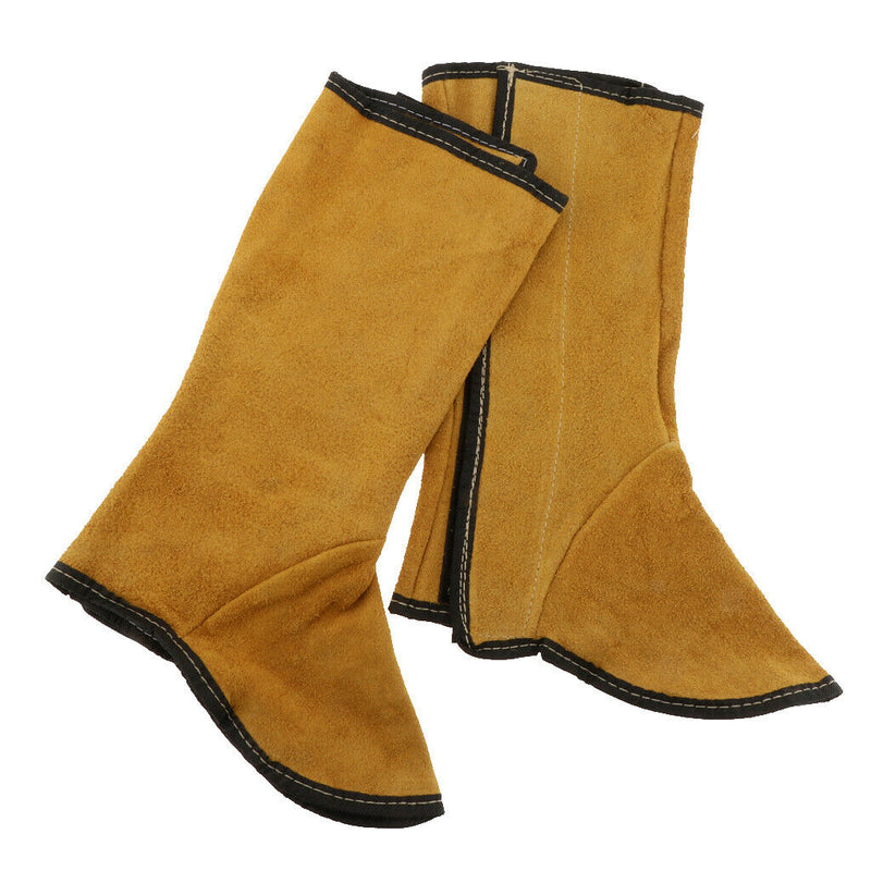 Artificial Leather Leg warmer Weld Heat insulation Protection Yellow