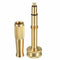 1X(4-Inch Garden Npt High-Pressure Irrigation Nozzle Full Copper Adjustable