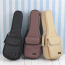Khaki Hand Portable Padded Bag Durable Ukulele Bag Ukulele Cover Uke Case