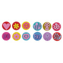 12Pcs Sponge Painting Brush Sponge Stampers Kids DIY Graffiti Drawing Craft Toys