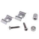 Pack of 2 Guitar Roller String Trees Retainers with Screws for Electric Guitar