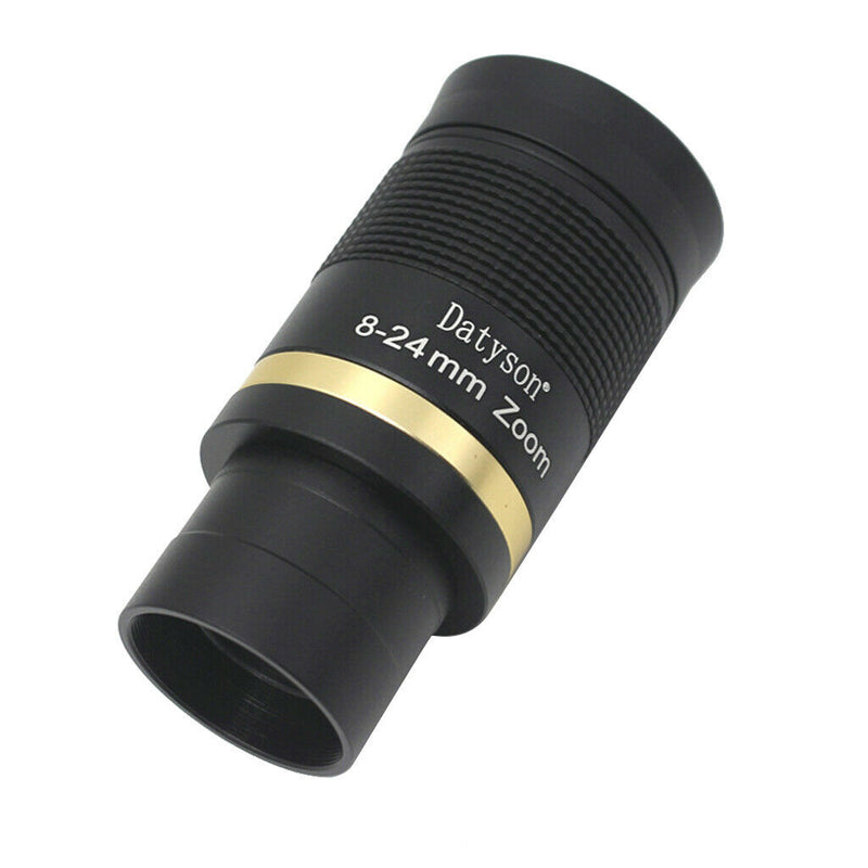 1.25inch Astronomy Telescope Eyepiece 8-24mm Zoom Lens, 60 Degree Wide Field of