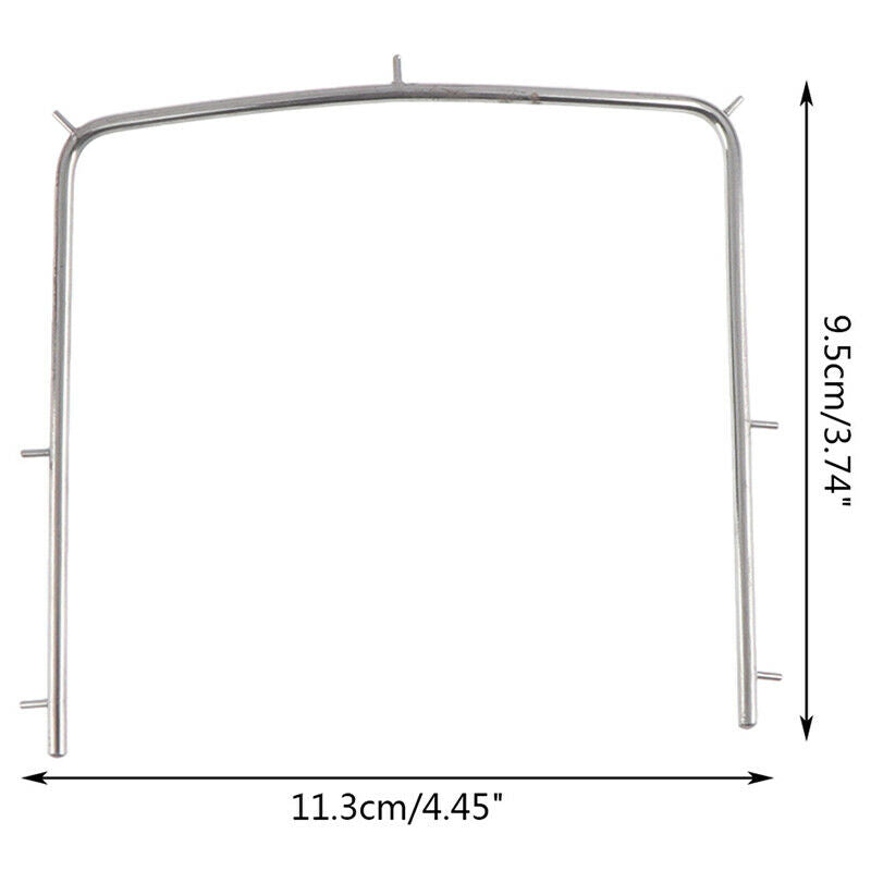 1Pc Dental Rubber Dam Punch Frame Stainless Steel Endodontic Surgical Instrum Ew
