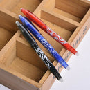1PC Blue 0.5mm Pen Erasable Roller Ball Gel Ink Friction Medium Tip Eraser