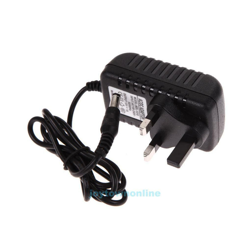AC 100-240V Converter Adapter DC 5.5 x 2.5MM 12V 1A 1000mA Charger UK Plug