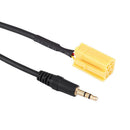 3.5MM Jack To ISO 6Pin Connector Aux Cable For Fiat Grande Punto Alfa RomeoP3C