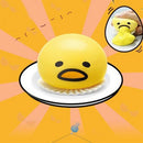 Squishy Vomitive Egg Yolk Anti Stress Reliever Fun Gift Yellow Lazy Egg Jok