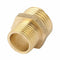 1/2 BSP 3/8 inch. BSP Male Thread for Brass Hose Coupling Hex Nipple Quick  G5O7
