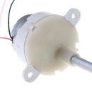 DC5-12V 5-12RPM Long Output Shaft Worm Gear Motor 300 Motor for DIY PartsLJ