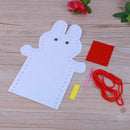 DIY Crafts Non-Woven Cloth Animal Hand Puppet Kids Child Sewing Toys