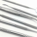 6pcs/set Stainless Steel Dental Tools Tooth Dentist Hygiene Explorer Instruments