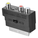 RGB Scart to Composite Phono 3RCA S-Video AV TV Audio Recorder Adapter Converter