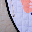 Round Rugs Baby Play Mat Toys Storage Organizer,Nursery Rugs Large polyeste