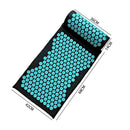 Acupuncture Massage Cushion Pillow Yoga Mat Muscle Spike Pad (2pcs/set) A