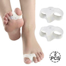 1 Pair Silicone Gel Bunion Toe Corrector Orthotics Separator Pain T7G1