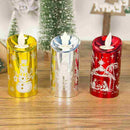1 Set 3 Pcs Christmas Candlestick Led Light Simulation Candle Wind Lights SmA5V8
