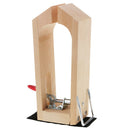 Leather Craft Hand Stitching Sewing Lacing Wooden Clamp Table Desktop Tools