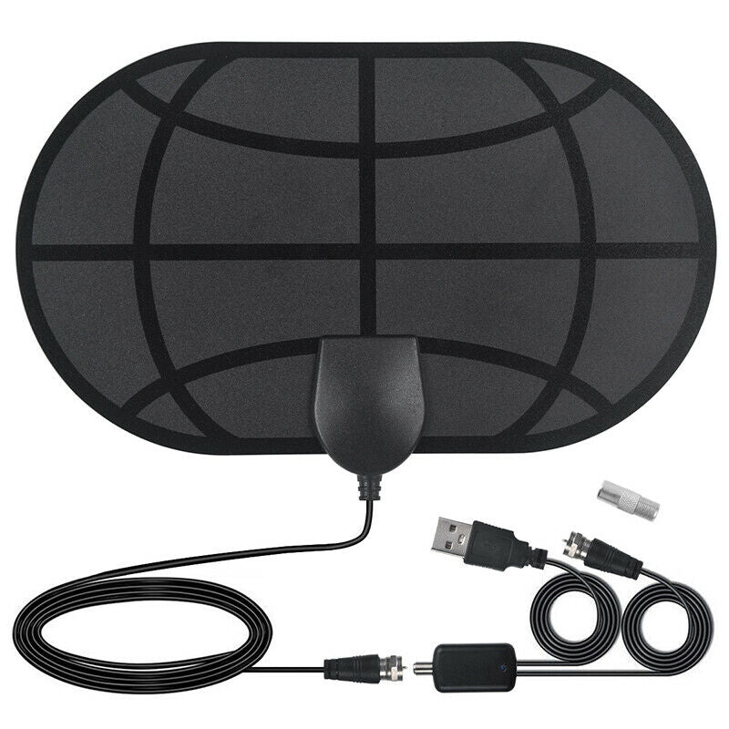 Indoor Television 980 Miles Signal Amplifier FREE HD TV Program Antenna for Life