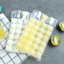 10pcs Clear Disposable Bag Ice Cube Bags Fridge Freezer Plastic Cubes Maker C2I1