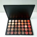 35 Colors Matte Shimmer Earth Warm Color Eyeshadow Palette Makeup Eye Shadow