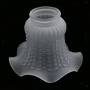 2pcs Glass Bell Shape Wall Lamp Candle Chandelier Lamp Shade